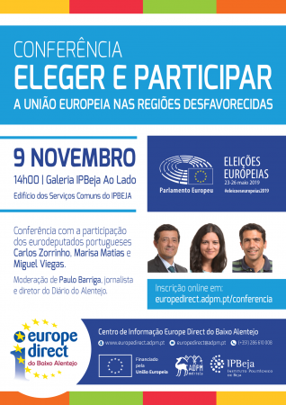 Beja recebe conferência com eurodeputados portugueses