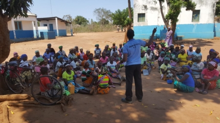 450 voluntárias formadas nas Oficinas formativas nas áreas da saúde materno infantil e da nutrição em Monapo – Moçambique