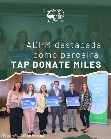 ADPM integra o programa TAP Miles Donate