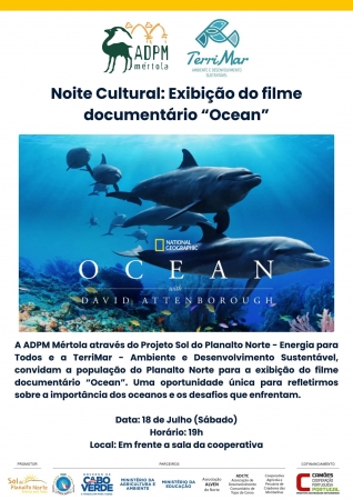 Noite Cultural: Exibição do Filme Documentário 