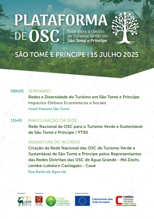 São Tomé acolhe seminário e criação de Rede Nacional de Turismo Verde e Sustentável