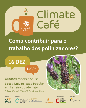 Vozes do Clima: Climate Café em Ferreira do Alentejo