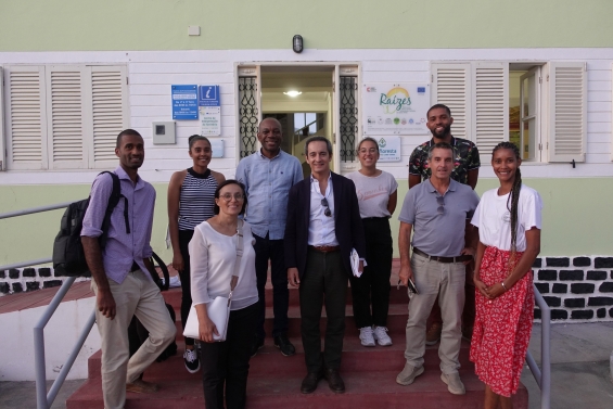 Embaixador de Portugal em Cabo Verde visita projetos da ADPM
