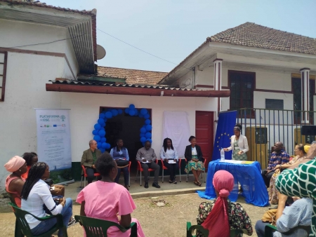 Inauguração do Posto de Venda e Informação Turística da Rede Distrital Água Grande e Mé-Zochi