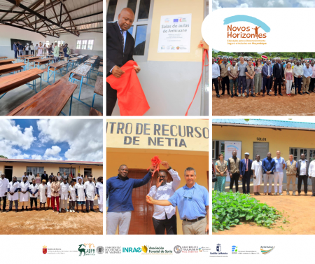 Novos Horizontes | Projeto inaugura 16 infraestruturas escolares