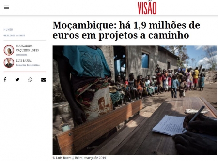 ADPM participa em projeto de apoio à reconstrução de Moçambique
