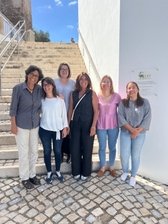 Técnica da Delegação da União Europeia no Gabão, São Tomé e Príncipe e CEEAC visita a sede da ADPM